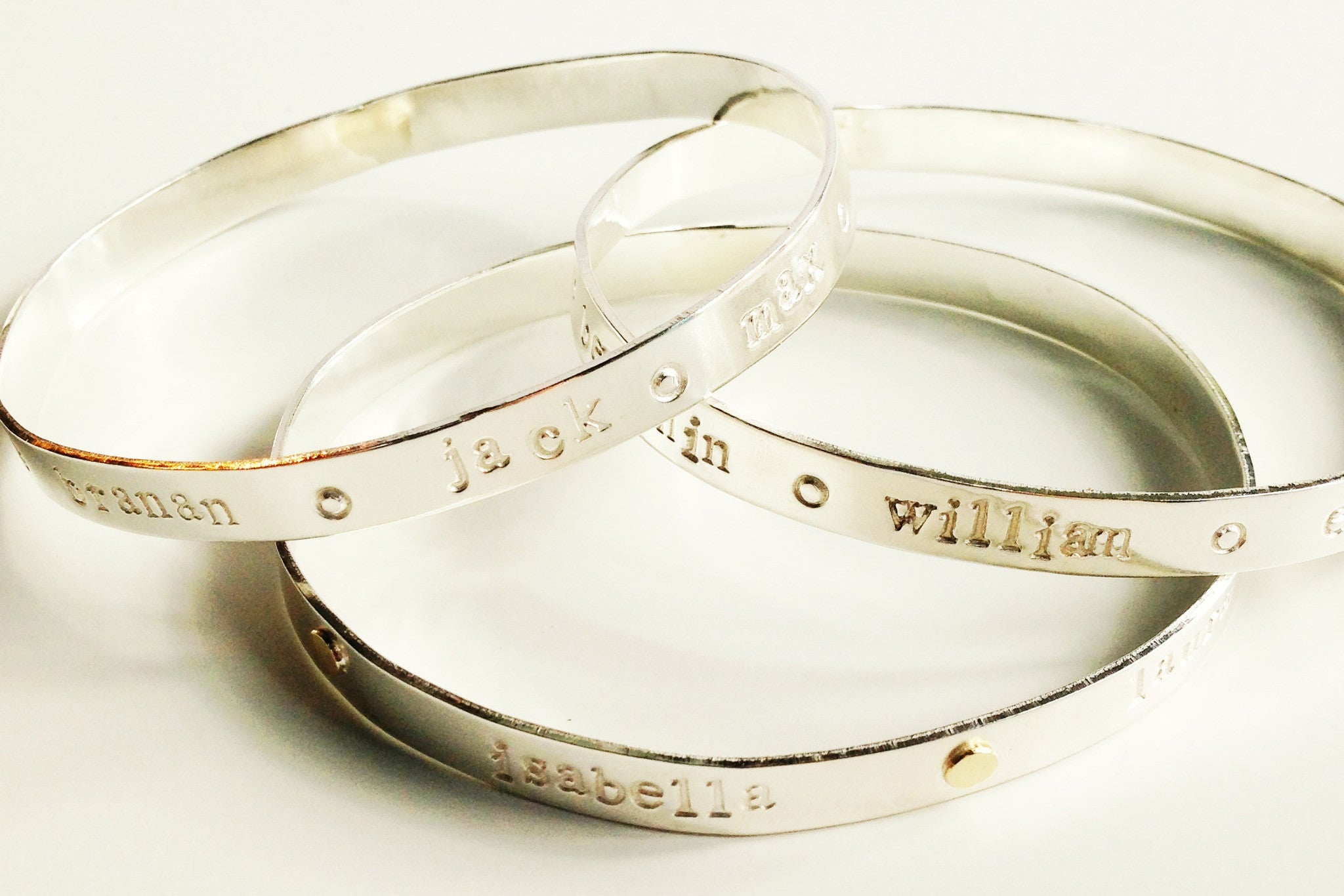 Buy/Send Personalised Mens Engraved Silver Bracelet Online- FNP