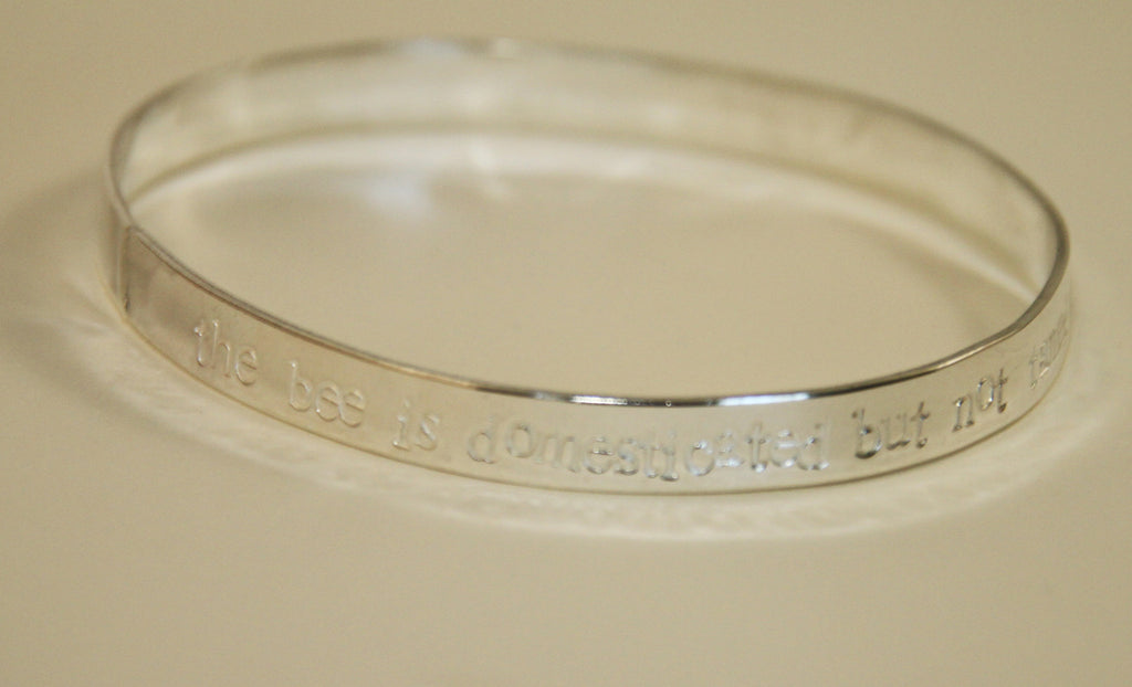 the bee is domesticated...