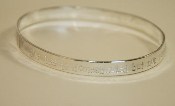 the bee is domesticated...