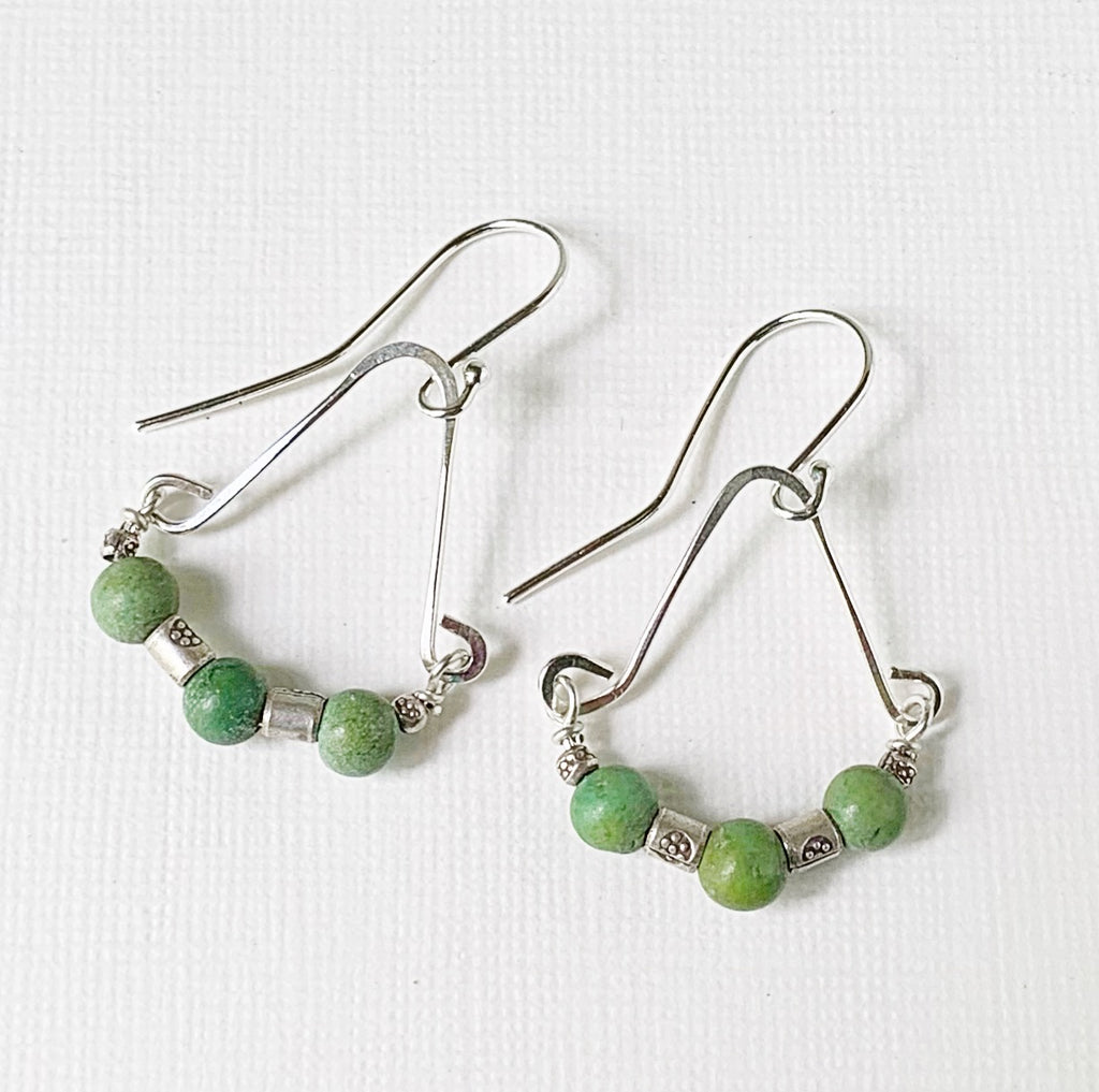 Find the Balance Turquoise Earrings